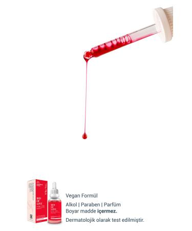 SHE VEC RED OF LOVE - AHA & BHA 2% Skin Tone Equalizer Revitalizing Red Peeling Serum 30ml - Buy Online on GoSupps.com