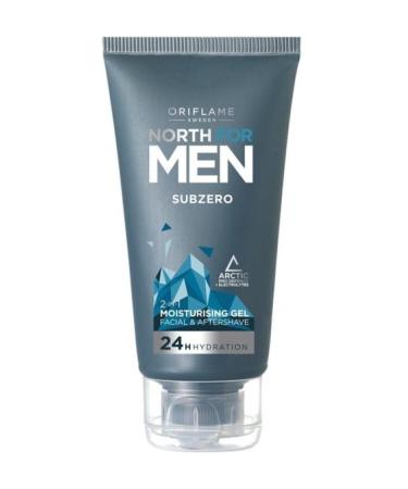 Oriflame North For Men Subzero 2 in 1 Moisturizing Gel Lotion - 50 ml