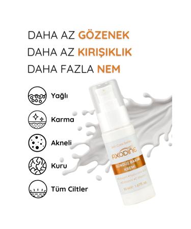 axodine Day Care Cream 50 ml - Revitalizing and Moisturizing -