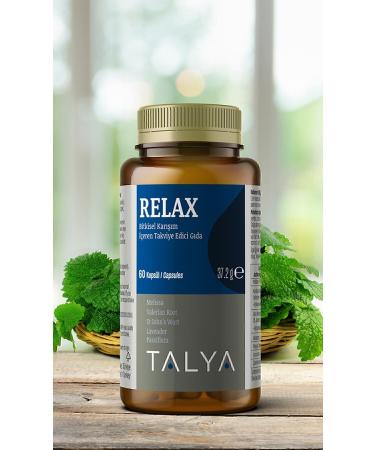Talya Relax Herbal Mixture Supplementary Food 60 Capsules - Buy Online on GoSupps.com
