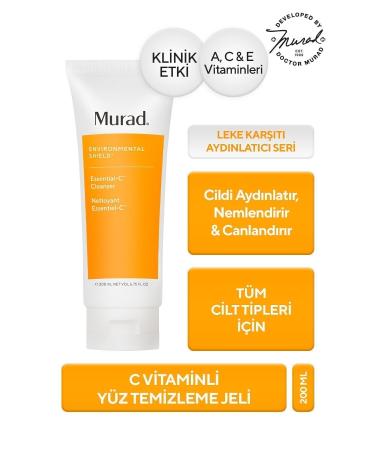 Murad Essential C Cleanser Vitamin C Facial Cleansing Gel 200 ml