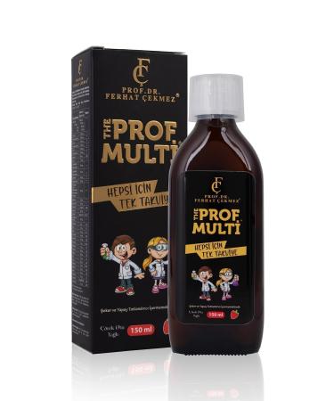 THEPROFMULTI Profmulti Kids Vitamin Specially Formulated by Pediatric Professors 150 ml - Buy Online on GoSupps.com