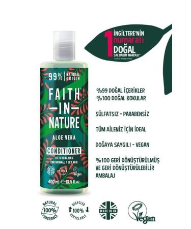 Faith In Nature Natural Regenerating Hair Care Cream Aloe Vera For Normal & Dry Hair - Buy Online on GoSupps.com