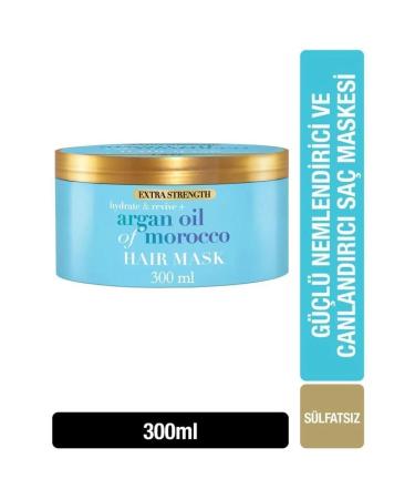 OGX Argan Oil Of Morocco Moisturizing Revitalizing Argan Oil Sulfate-Free Hair Mask 300 Ml - Buy Online on GoSupps.com