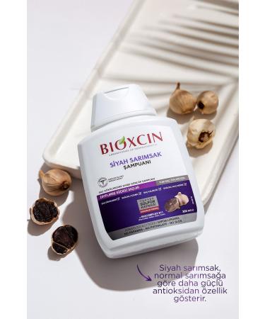 Bioxin Bioxcin Black Garlic Shampoo 3x300 Ml - Hair Loss Shampoo - Buy Online on GoSupps.com