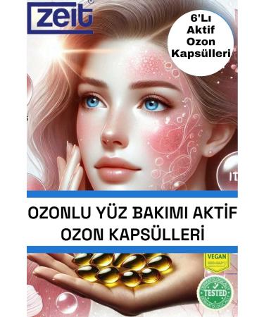 ZEIT OZONE Skin Renewal and Moisturizing Care | Lightens Stains and Wrinkles 72 Ozone Capsules - Buy Online on GoSupps.com