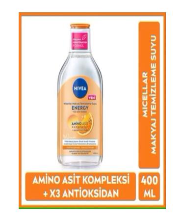 NIVEA Micellar Make-Up Remover Water Energy 400 ml