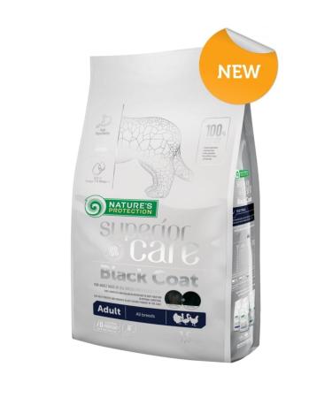 Nature's Protection Superior Care Complete Pet Food for Adult Dogs of All Breeds with Black Skin 1.5kg