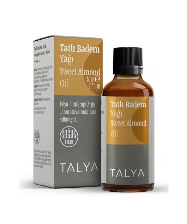 Talya Sweet Almond Oil 50ml (Cold Pressed)