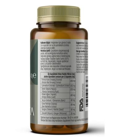 Talya Ultra VitaMAN Herbal Mixture Containing Supplementary Food 60 Capsules (For Men) - Buy Online on GoSupps.com