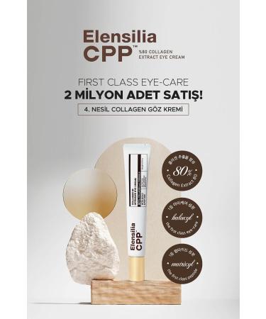 ELENSILIA Anti-Wrinkle Eye Cream with French Collagen and Haloxyl 20gr - Buy Online on GoSupps.com