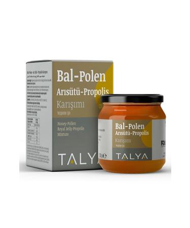 Talya Honey-Pollen-Royal Jelly-Propolis Mixture (For Adults) 230 gr
