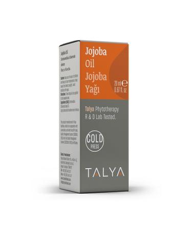 Talya Jojoba Oil Cold Pressed 0 Pure And Natural 20 ml - Buy Online on GoSupps.com
