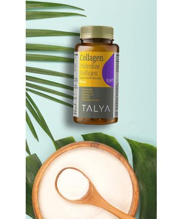 Talya Hydrolyzed Collagen Containing Food Supplement Type I and Type III Collagen 60 Tablets - Buy Online on GoSupps.com