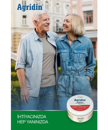 Agridin Pain Reliever Joint and Muscle Health Support Cream Arnica Montana Extract 4 Pieces 150 ml - Buy Online on GoSupps.com