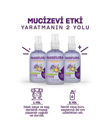 Talya Passiflora Miraculous Hair Milk Herbal Formula Liposome Technology Anti-Loss 200 ml - Buy Online on GoSupps.com