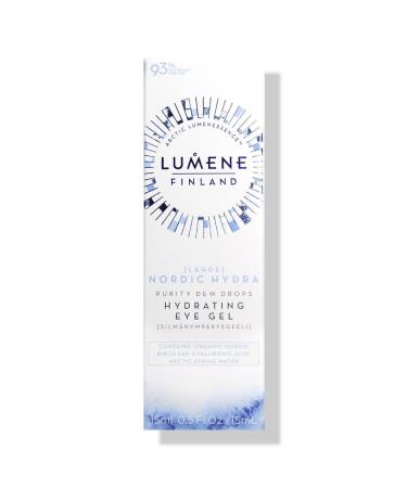 Lumene Purifying Dew Drops Hydrating Eye Gel - Moisturizing Eye Contour Care Gel 15 ml - Buy Online on GoSupps.com