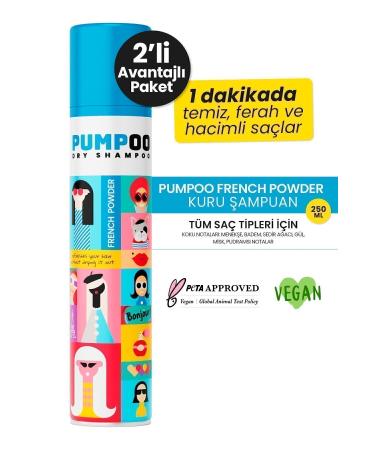 Pumpoo French Powder Dry Shampoo - French Powder Dry Shampoo