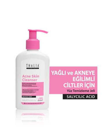 Thalia Pore and Acne Removal Helping Facial Cleansing Gel with Salicylic Acid & Niacinamide 2