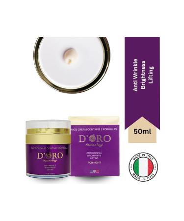 DORO MASS MO FAZZ Doro Night Face Care Cream Lifting Brightening Anti-Wrinkle. - Buy Online on GoSupps.com