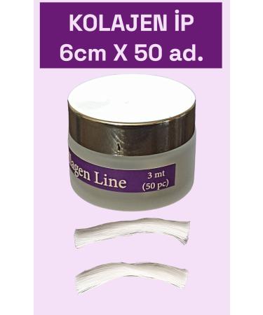 PROLINE COLLAGEN THREAD 6 CM X 50 PIECES