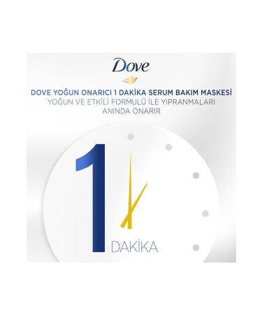 Dove 1 Minute Serum Hair Care Mask Intensive Repair 160 Ml-naturals Beauty-- - Buy Online on GoSupps.com