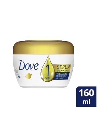 Dove 1 Minute Serum Hair Care Mask Intensive Repair 160 Ml-naturals Beauty-- - Buy Online on GoSupps.com