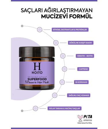Hoito Superfood Leave-in Hair Mask 100ml - Nourishing Leave-in Hair Care Mask - Buy Online on GoSupps.com