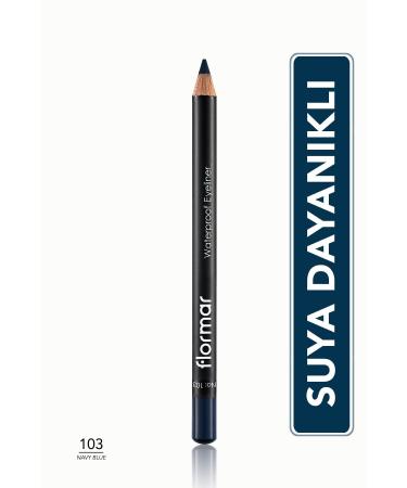 Flormar Waterproof Eyeliner - Blue Waterproof