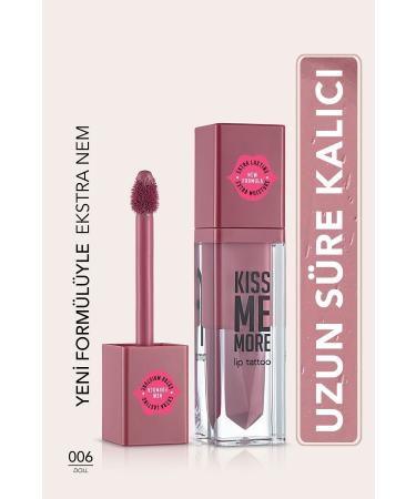 Flormar Long Lasting Matte Lipstick - Kiss Me More-006 Doll-8682536040679