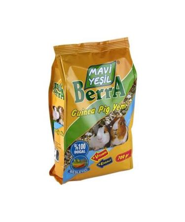 Kanki Pet Blue Green Berra Guinea Pig Food 700 Grams