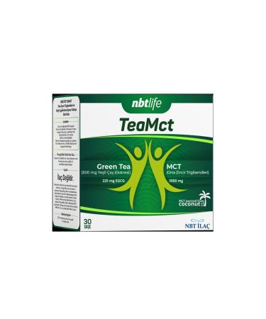 Nbt la Nbt Life Teamct Medium Chain and Green Tea Content 30 Sachets
