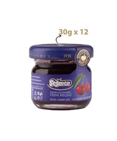 Se men Cherry Jam Jar 30g 12 pcs
