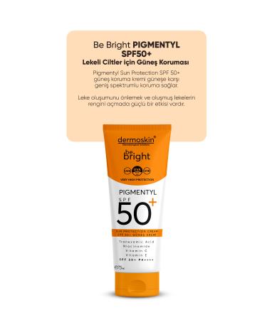 Dermoskin Be Bright Pigmentyl SPF 50+ Sunscreen Cream 75 ml 2 Pack - Buy Online on GoSupps.com