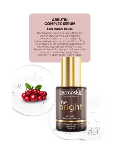 Dermoskin Be Bright Arbutin Complex Serum Anti-Stain Serum 30 ml - Buy Online on GoSupps.com