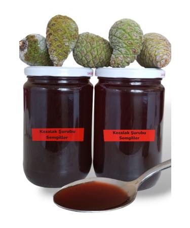 Semgiller 0 Organic 2-Piece Cone Syrup Sugar-Free (2 jars)