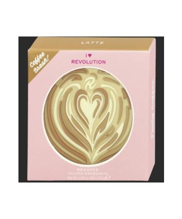 Revolution I Heart Revolution Tasty Coffee Bronzer for face Latte 6.5 g