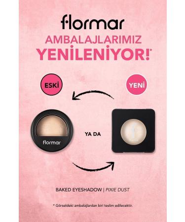 Flormar Intense Shiny Eyeshadow - Baked Eyeshadow -005 Pixie Dust- 8682536052429 - Buy Online on GoSupps.com