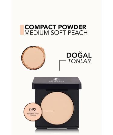Flormar Intense Pigment Compact Powder - Compact Powder - 092 Medium Soft Peach - 8682536051323 - Buy Online on GoSupps.com