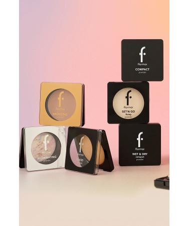 Flormar Intense Pigmented Compact Powder - Compact Powder - 102 Almod - 8682536051385 - Buy Online on GoSupps.com