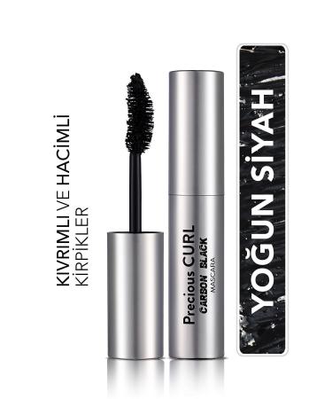 Flormar Volume and Curl Mascara-precious Curl Mascara-001carbon Black-8690604542369
