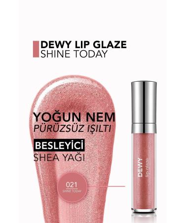 Flormar Nourishing Lip Gloss - Dewy Lip Glaze - 021 Shine Today!-8682536069380 - Buy Online on GoSupps.com
