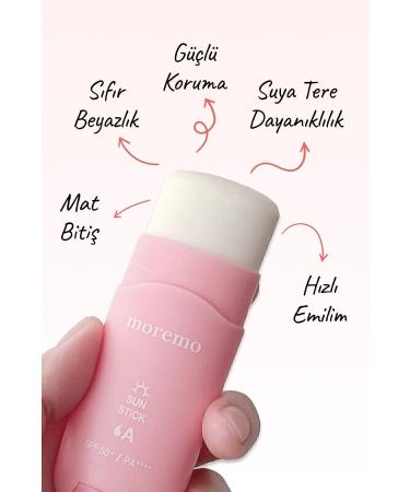 Moremo Sun Stick Spf50 Pa (KORENDY) UV Stick Sun Cream Applicable on Make-up 16gr