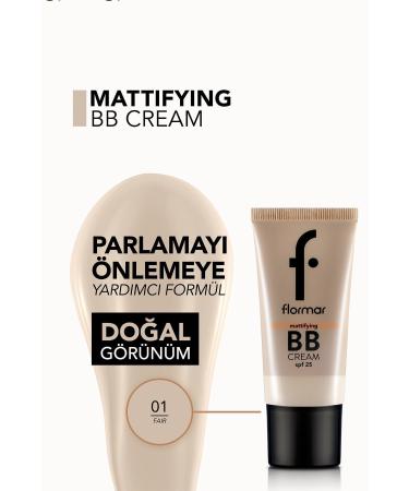 Flormar Mattifying Bb Cream 01 Fair 35ml 8690604535149 - Buy Online on GoSupps.com