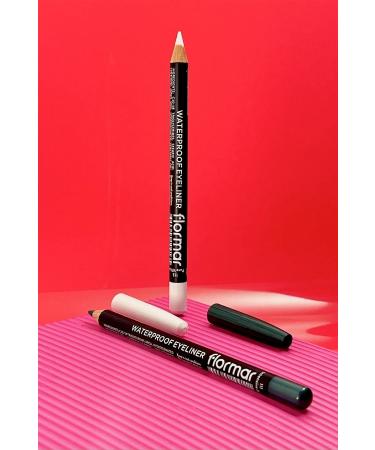 Flormar Waterproof Matte Eyeliner (WHITE) - Waterproof Eyeliner - 113 Pure White - 8690604109135 - Buy Online on GoSupps.com