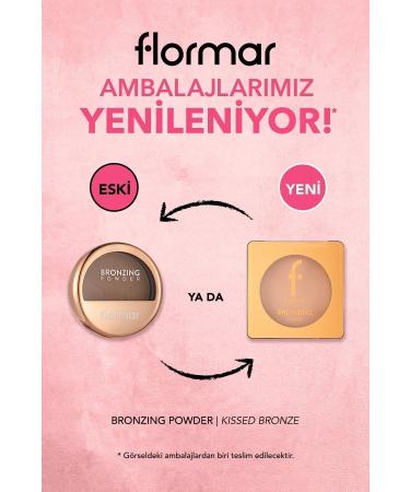 Flormar Intense Pigmented Shimmering Bronzer - Bronzing Powder - 005 Kissed Bronze - 8682536053433 - Buy Online on GoSupps.com