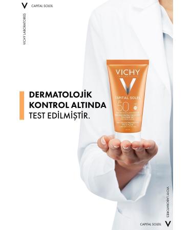 Vichy Capital Soleil Dry Touch - High Protection Sunscreen - SPF 50 - 50 Ml - Buy Online on GoSupps.com