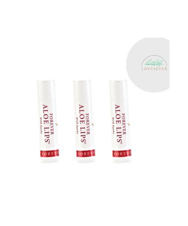 Forever Living Aloe Lips Lip Protector 3 Pieces -028 - Buy Online on GoSupps.com