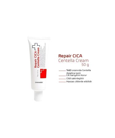Chamos Repair Cica Centella Cream - Skin Repair and Calming Cream 50gr