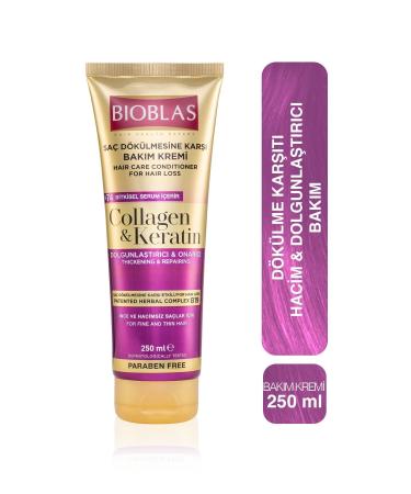 Bioblas Anti Hair Loss Care Cream 250ml Collagen&keratin